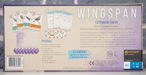 Wingspan - A tire d'ailes - Extension Europe (02)